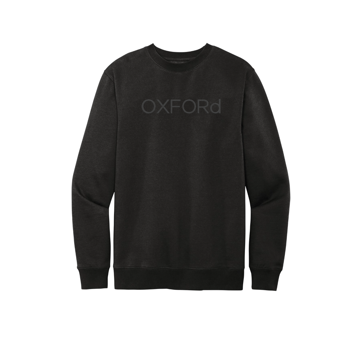 OXFORd - Embroidered Unisex Fleece Crewneck